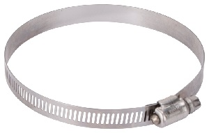 Hose Clamp, #64, All Stainless Steel, 3-9/16