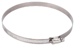 Hose Clamp, #88, All Stainless Steel, 5-1/8