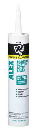 Caulking, Dap ALEX Painter's, WHITE, 300 ml