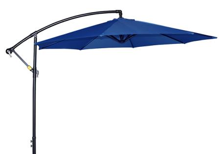 Offset Umbrella, 10 ft Diameter, Crank, NAVY BLUE (2188C)
