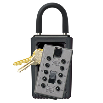 Realtor Key Storage Lock Portable Pushbutton