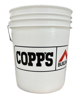 Utility Pail, Plastic, 18.9 liter, Copp's Logo (Lid Sold Separately)